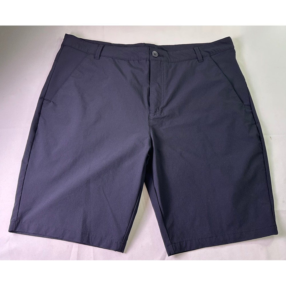Oakley Regular Fit Technical Performance Golf Active Shorts Navy Blue Mens Sz 38